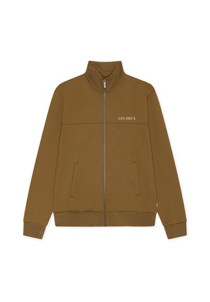 Les Deux, TRACK JACKET - Sweatjakke - rubber brown