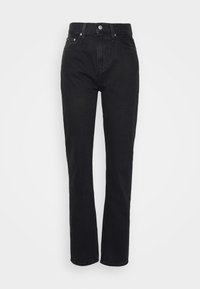 AUTHENTIC SLIM STRAIGHT - Jean droit - denim black