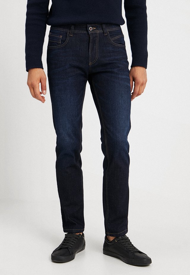Slim fit jeans - dark blue denim