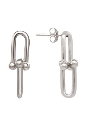 Earrings - silver coloured