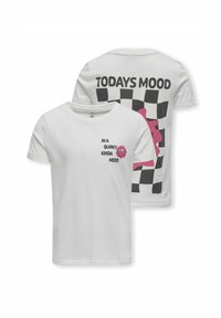 ONLY GIRLS KOGLANA  - Camiseta estampada - cloud dancer