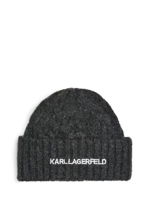 K/ESSENTIAL CABLE BEANIE - Muts - dark grey melange