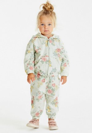 SOFT TOUCH SET - Chándal - green floral
