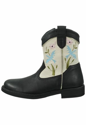 Cowboy-/Bikerstiefelette - black