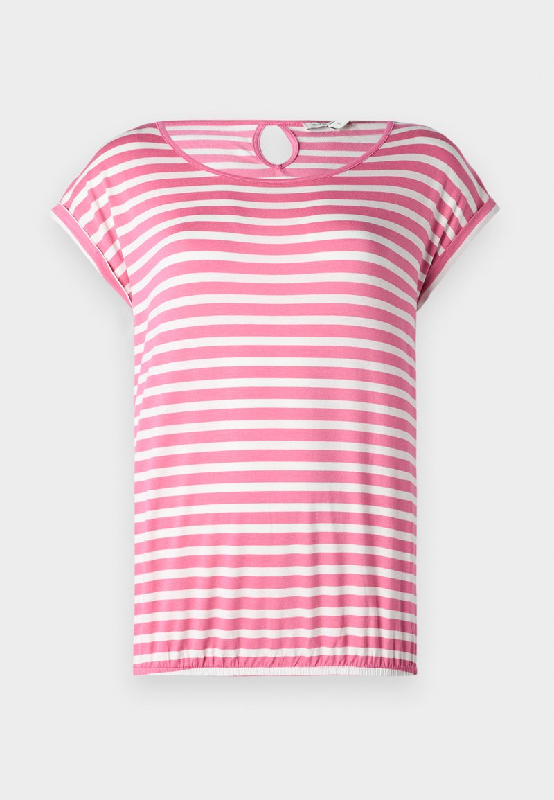 Tom Tailor T-shirt print donkerroze Tom Tailor T-shirt print donkerroze