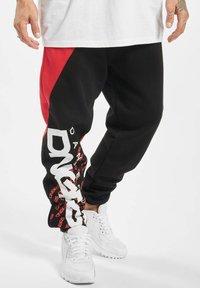 Dangerous DNGRS - Tracksuit bottoms - black red Thumbnail Image 1