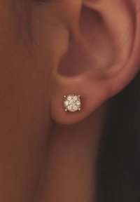 Isabel Bernard DE LA PAIX HANA� GOLD 14 CT, DIAMOND 0.28 CT - Boucles d'oreilles - gold coloured
