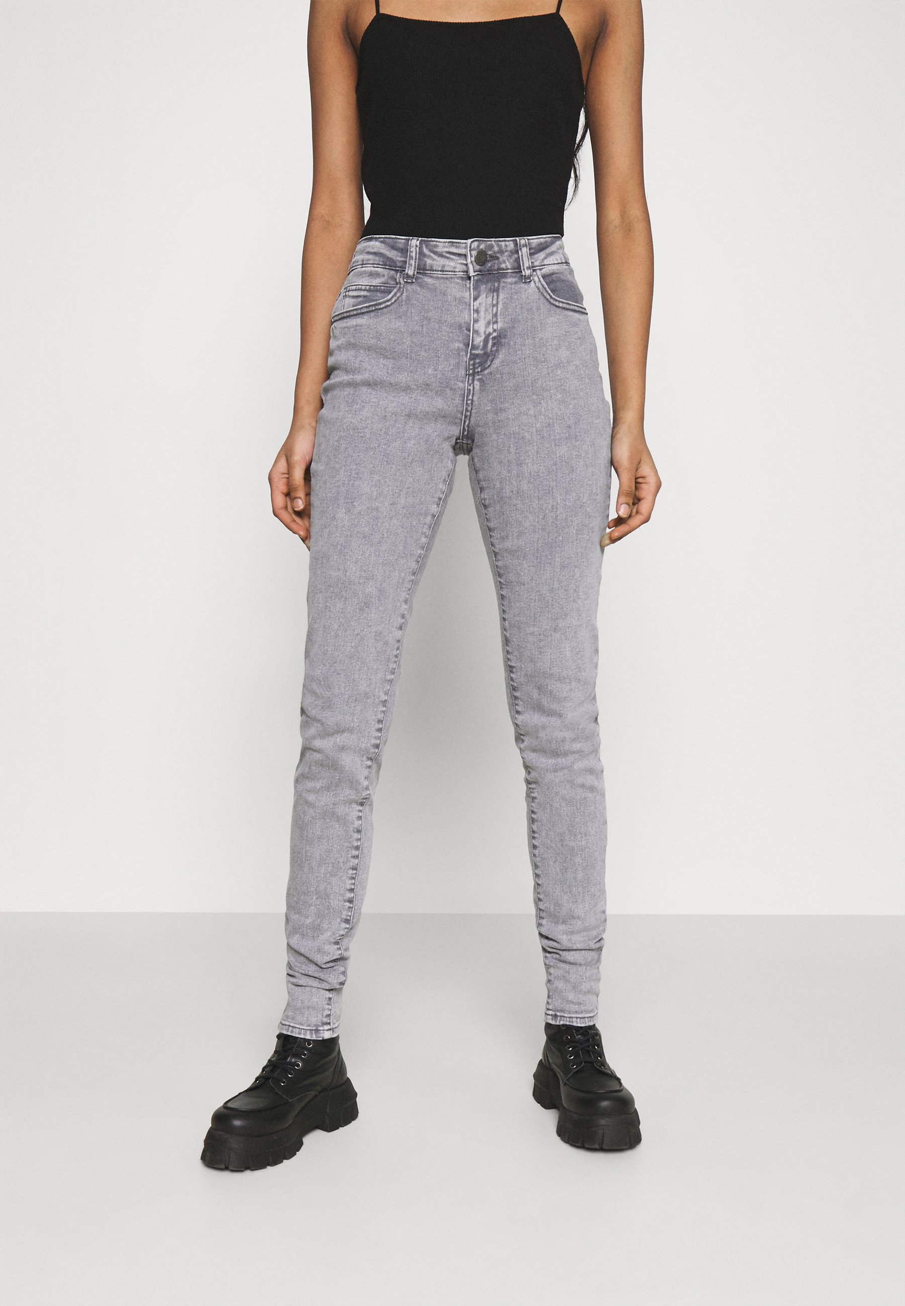 May Jeans Skinny Fit - light grey denim 