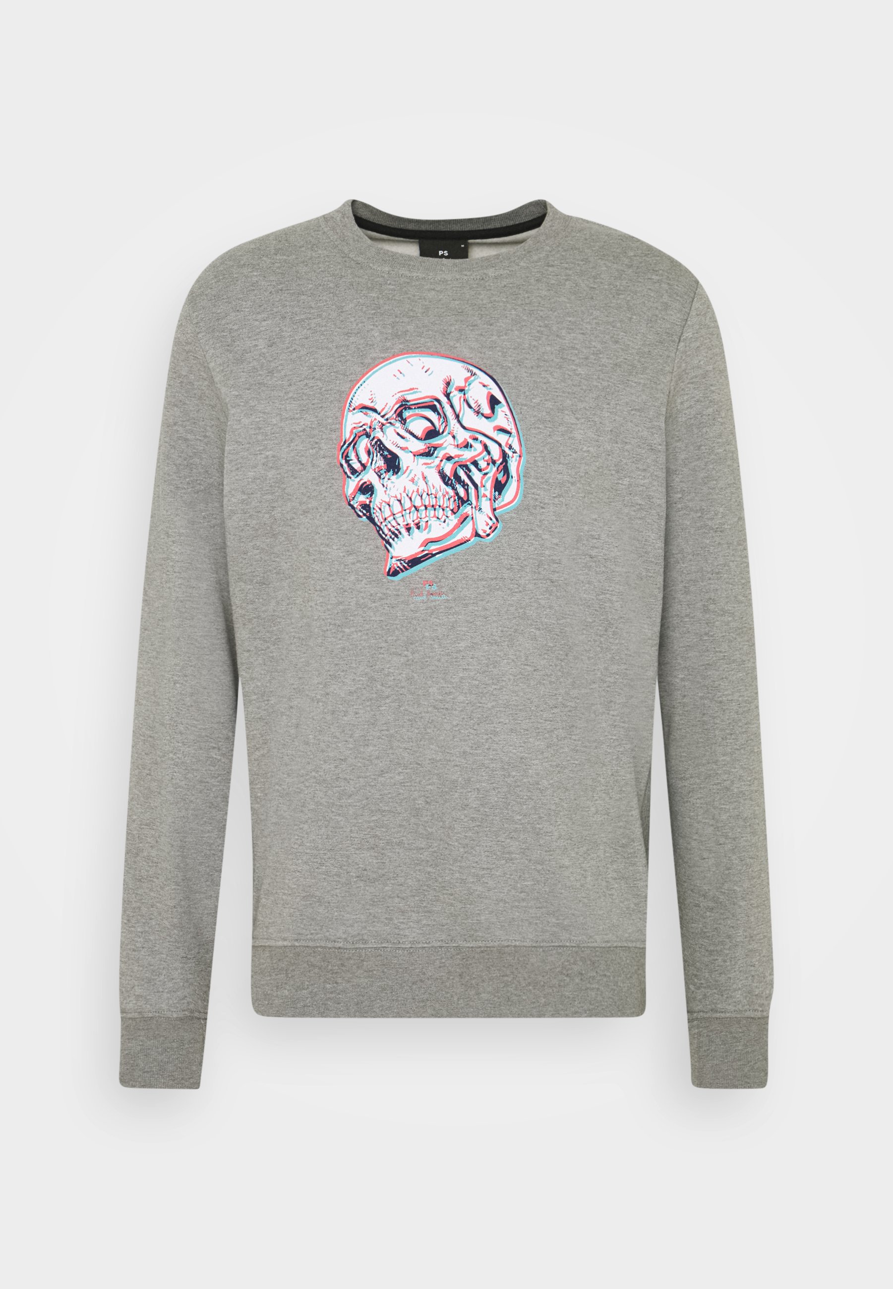 PS Paul Smith MENS REGULAR FIT SKULL Sweater greyGrijs PS Paul Smith Trui multi coloured Zalando.nl