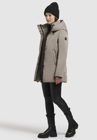 khujo PALLA - Winter coat - graubeige