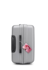 WITTCHEN LARGE SUITCASE WITH LUGGAGE TAG FROM ABS - Trolley - grey