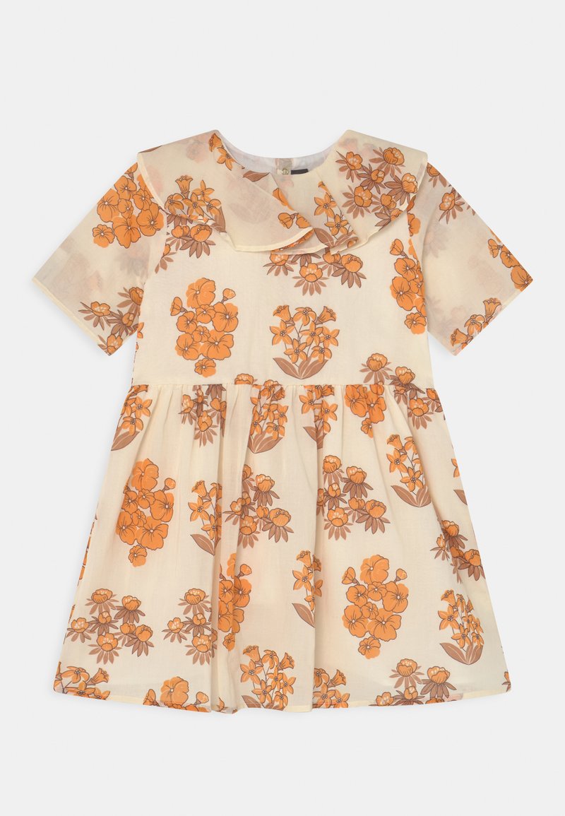 Kinder Bekleidung | Mini Rodini FLOWERS DRESS Blusenkleid beige - AB77157 Kinder Bekleidung | Mini Rodini FLOWERS DRESS Blusenkleid beige - AB77157