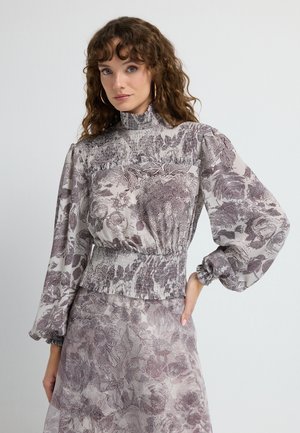LONG SLEEVE - Bluse - printed damson