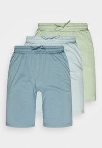 Não selecionado, blue/light blue/light green