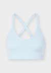 MEDIUM SUPPORT SPORTS BRA WITH ADJUSTABLE CROSS BACK STRAPS - Brassières de sport à maintien normal - light blue