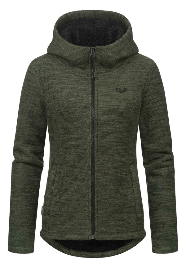 LYSHKA MELANGE - Übergangsjacke - dark olive