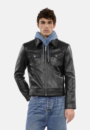 The Kooples Læderjakker - black