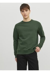 Jack & Jones - JJESTAR BASIC CREW NECK - Felpa - mountain view Immagine in miniatura 1