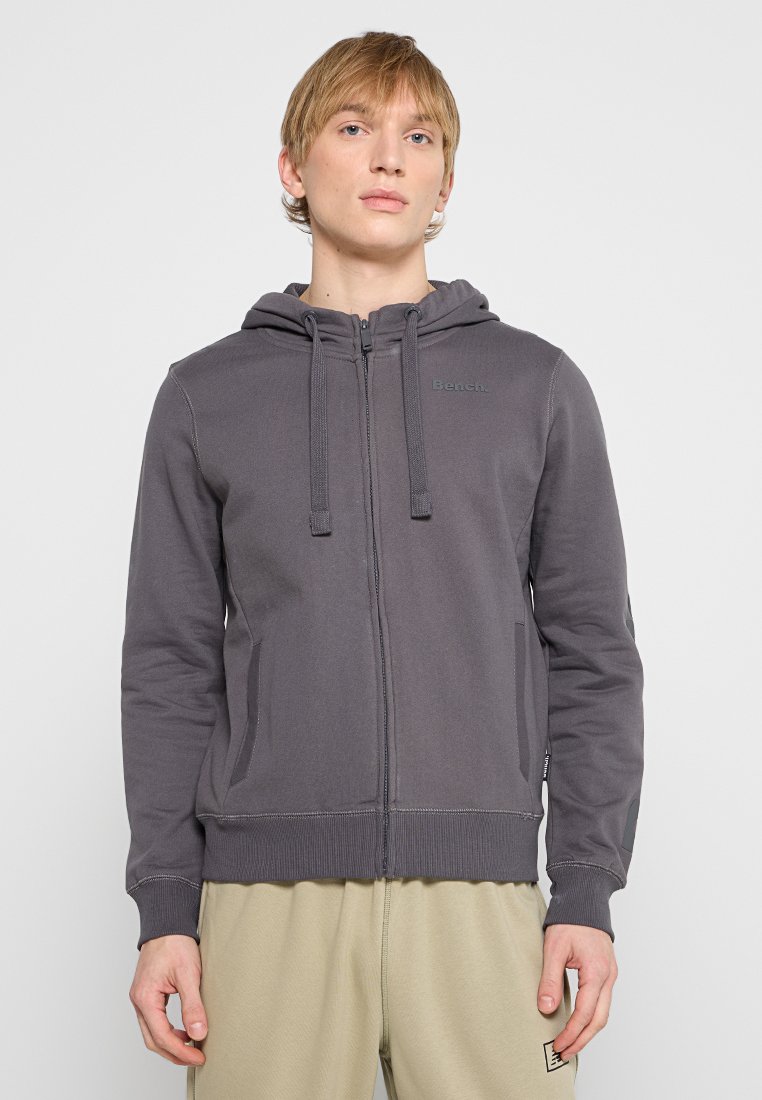 Bench Sweater met rits donkergrijs Bench Sweater met rits donkergrijs