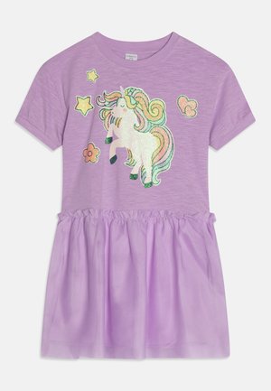 UNICORN DRESS WITH MESH SKIRT - Rochie din jerseu - light lilac