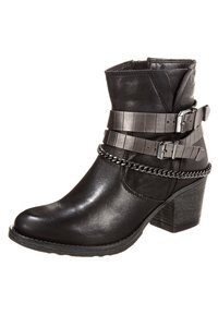 Tamaris Botines camperos - black