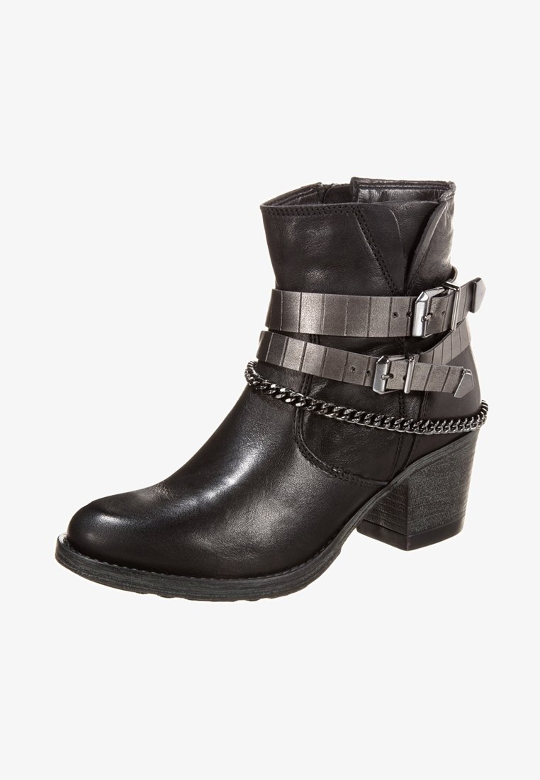 Tamaris Botines camperos - black