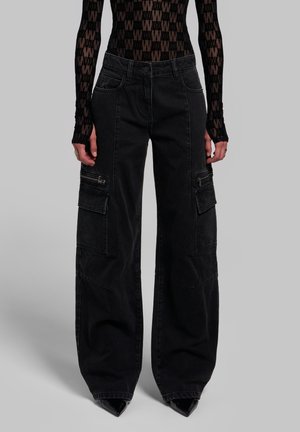 WRSTBHVR, WRSTBHVR PANTS KALIA V2 JEANS - Coupe large - black washed