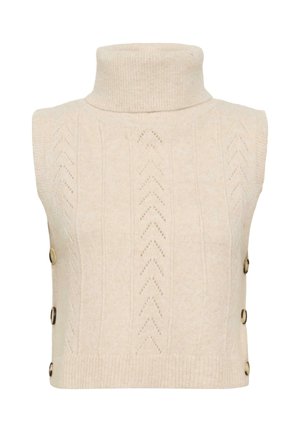 Vest - oat melange