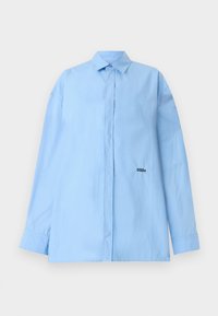 PLEASE STEAM OVERSIZED SHIRT - Nööpidega pluus - light blue