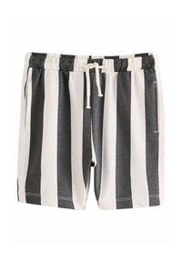 Next - Shorts - black and white stripe Thumbnail Image 1