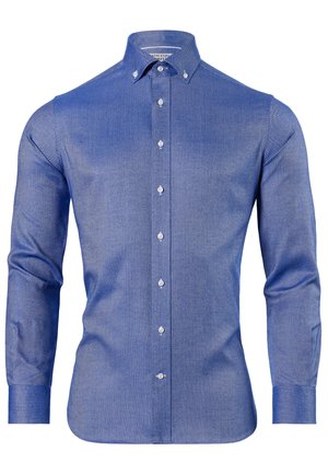TAILLIERT BÜGELFREI SOFT OXFORD - Shirt - blau