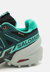 Salomon SPEEDCROSS 6 GTX - Běžecké boty do terénu - black/electric green/cherry tomato