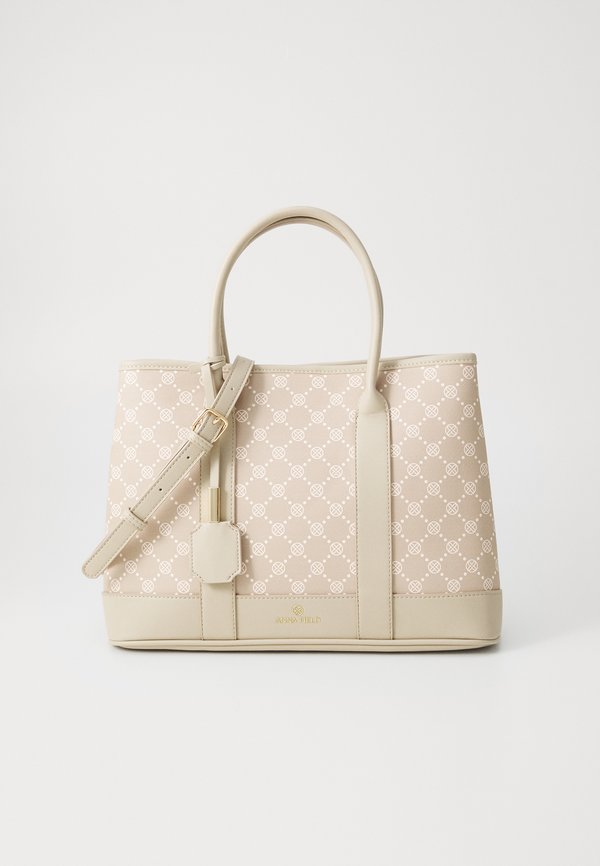 Handbag - braun/beige