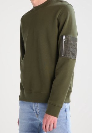 Sweatshirt - khaki