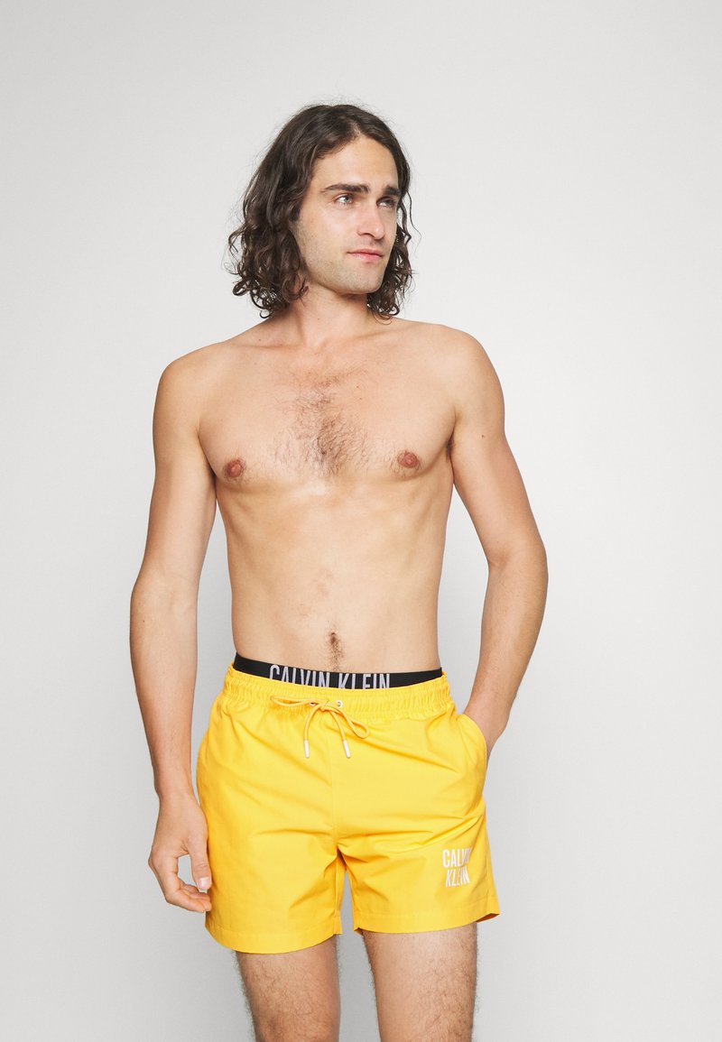 Calvin Klein Swimwear DOUBLE Bañador royal orange/naranja Zalando.es