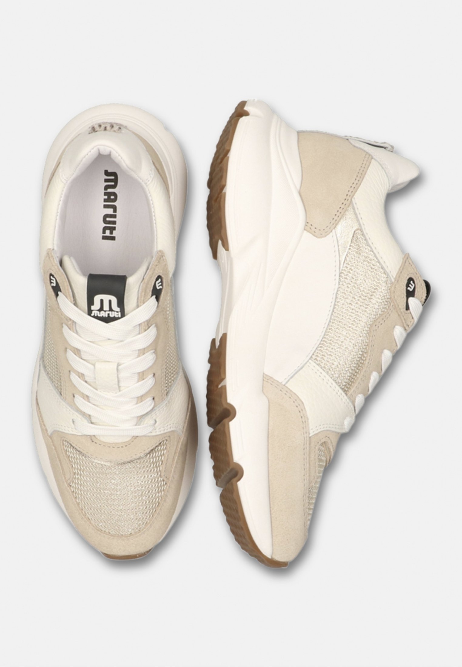 Maruti RAVEN - Sneakers laag - beigeoffwhite white/niet gedefinieerd -  Zalando.nl