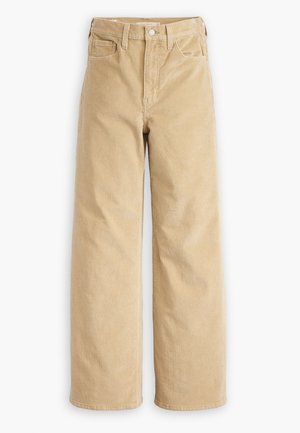 Levi's® RIBCAGE WIDE LEG - Wide leg - safari