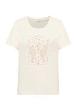 Mustang, HALBARM-STYLE ALMA - Tricou cu imprimeu - weiß