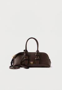 BOWLING BAG BAGUETTE - Skulderveske - marrone castano/matt gold-coloured