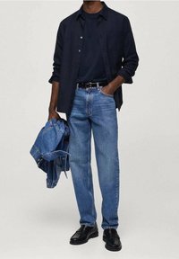 Mango Vaqueros rectos - dark blue