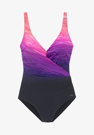 Swimsuit - marine/pink