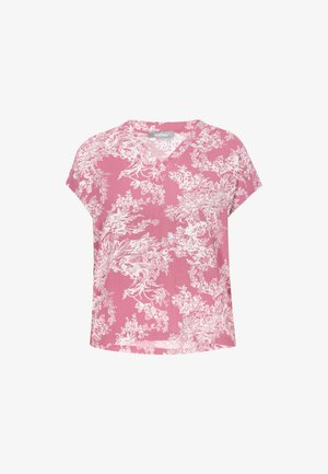 usha, Pusero - pink white