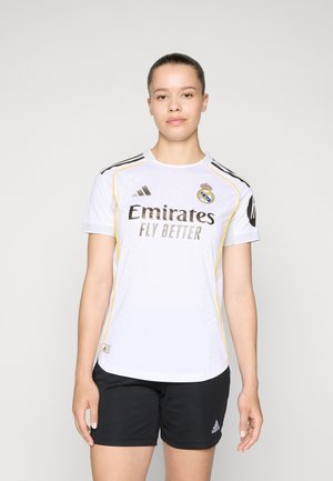 REAL MADRID HOME AUTHENTIC - Print T-shirt - white