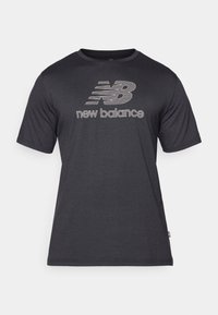 HEATHERTECH LOGO - Apdrukāts T-krekls - black