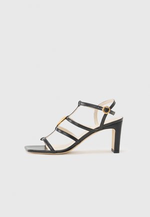 AMEDE - Sandalias tobilleras - noir