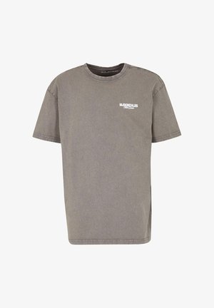 MJ Gonzales, HEAVY ACID WASHED MALIBU DREAMERS - T-shirt con stampa - asphalt