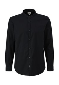 QS IN GARMENT DYE - Overhemd - schwarz