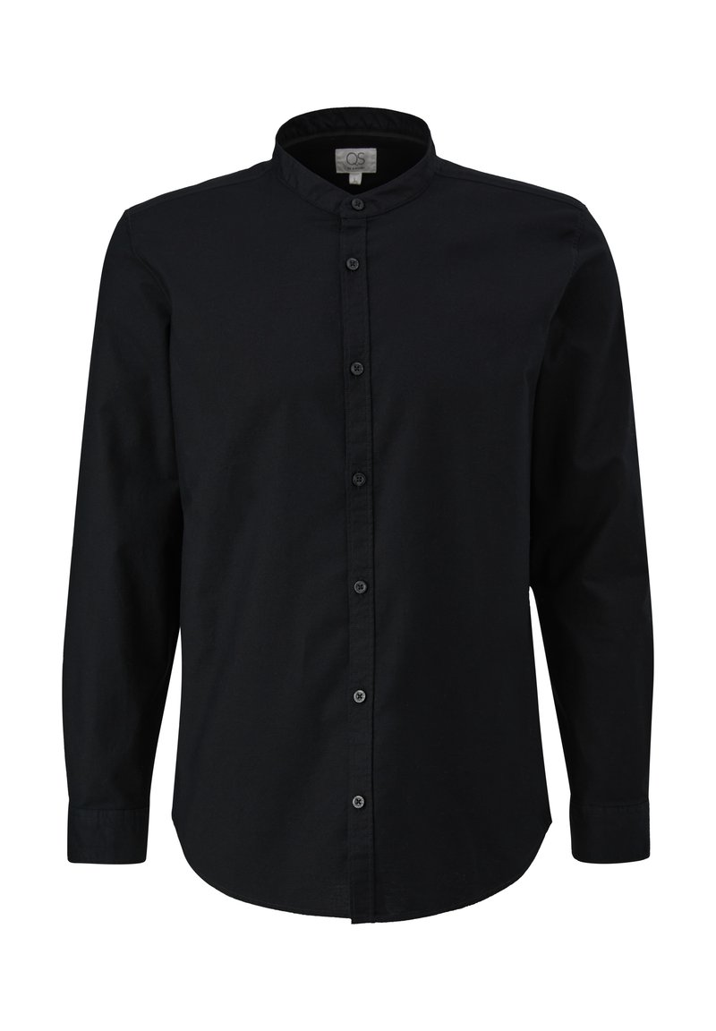 QS IN GARMENT DYE - Overhemd - schwarz