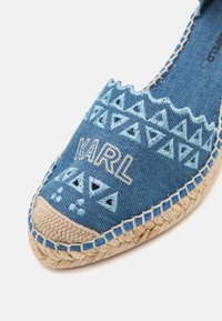 KARL LAGERFELD Espadrillas - light blue