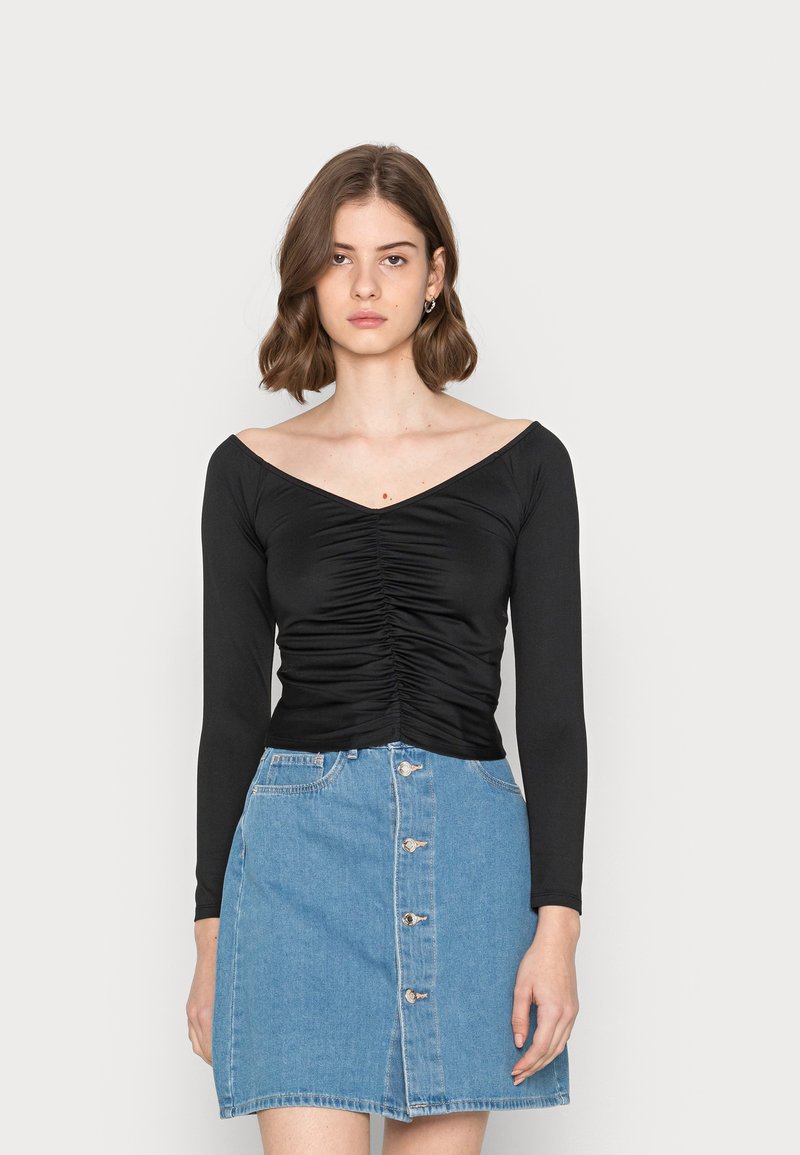 Even&Odd Camisola de manga comprida - black